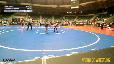 73 lbs Consi Of 16 #2 - Liam Brent, Massa's Maniacs vs Kommon Cunanan, Valiant Prep