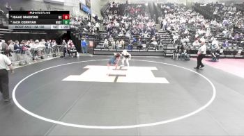 5A 106 lbs Cons. Round 2 - Jack Cernyar, Wasatch vs Isaac Maestas, Woods Cross