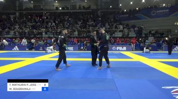 TITOUAN MATHURIN P. JOSSELIN vs MOHAMMED DOUGRAMAJI 2024 European Jiu-Jitsu IBJJF Championship