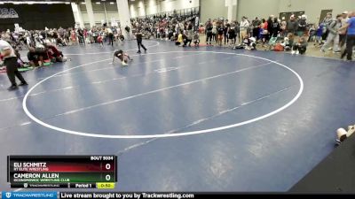 67 lbs Semifinal - Eli Schmitz, RT Elite Wrestling vs Cameron Allen, Oconomowoc Wrestling Club