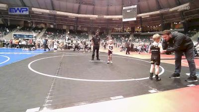 40 lbs Round Of 16 - Riley Tarwater, Eufaula Ironheads Wrestling Club vs Brent Critser, Keystone Wrestling Club