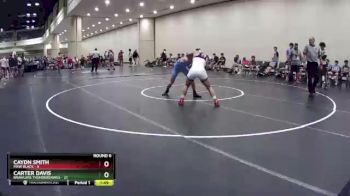 152 lbs Round 6 (10 Team) - Caydn Smith, MXW Black vs Carter Davis, Brawlers Thunderdawgs