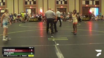 96 lbs Semifinal - Ryan Going, Shore Thing vs Caleb Kosko, Grit Grizzlies Wrestling Academy