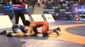 55 kg 1/8 Final - Andranik Avetisyan, Armenia vs Spencer Riley Moore, United States