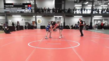 152 lbs 5th Place - Lilly Hyde, Chautauqua Lake vs Arica Pearson-Leary, Valley Central