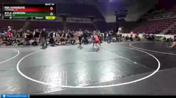W-112 lbs Semis & 3rd Wb (16 Team) - Kyla Johnson, Indiana vs Mia Hargrove, Colorado