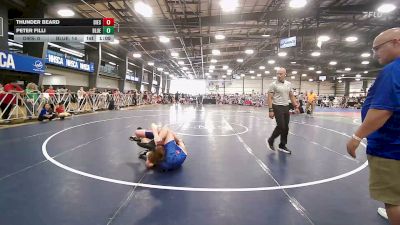 126 lbs Rr Rnd 3 - Thunder Beard, Diesel - HSB vs Peter Filli, BlueWave - HSB