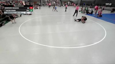 158-174 lbs Champ. Round 1 - Jacob Ward, Team Nazar Training Center vs Gonzaro Magana, Aurora (East Aurora)