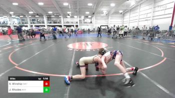 81 lbs Quarterfinal - Sam Winship, Smitty's Wrestling Barn vs Jack Rhodes, Refinery WC