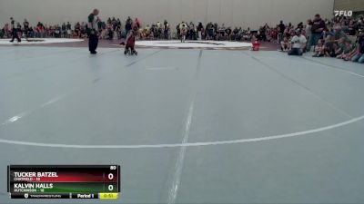 80 lbs Round 3 (3 Team) - Tucker Batzel, Chatfield vs Kalvin Halls, Hutchinson