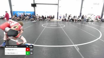 148 lbs Semifinal - Owen Segorski, Michigan Grapplers vs Chase Van Hoven, Team Alien UFO