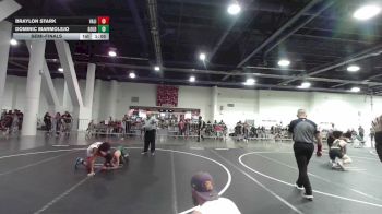 95 lbs Semifinal - Braylon Stark, Valiant College Prep vs Dominic Marmolejo, Gold Rush Wr Ac