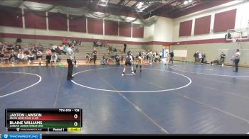 108 lbs Quarterfinal - Jaxton Lawson, Bruin Wrestling Club vs Blaine Williams, Jordan Junior Wrestling