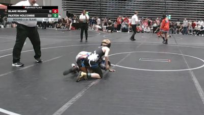 64 lbs Round 3 (8 Team) - Paxton Holcombe, SC United vs Blake Reams, Virginia Slaughterhouse