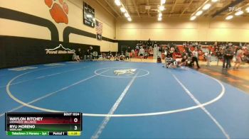 138 lbs Quarterfinal - Ryu Moreno, Worland vs Waylon Ritchey, Lockwood (Billings)