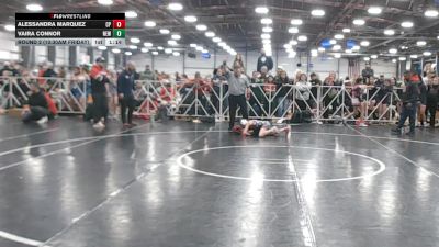 65 lbs Round 2 (10:30am Friday) - Alessandra Marquez, Cali Pink vs Vaira Connor, NEWHALE