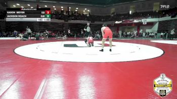 157 lbs Semifinals (8 Team) - Jackson Roach, CLAREMORE vs Kason Meyer, ELGIN