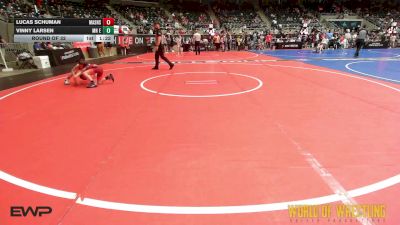 64 lbs Round Of 32 - Lucas Schuman, Mat Assassins vs Vinny Larsen, MN Elite