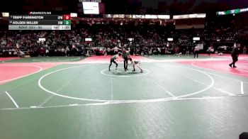 90 lbs Champ. Round 2 - Kolsen Miller, FOWCA vs Tripp Farrington, CPWA