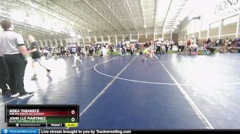 75 lbs Semifinal - Aisea Tabakece, Sublime Wrestling Academy vs John (jj) Martinez, Black Fox Wrestling Academy