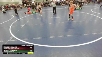 96 lbs Cons. Round 2 - Wyatt Ledford, Prodigy Wrestling vs Rayden Kramas, Valley Elite Wrestling Club