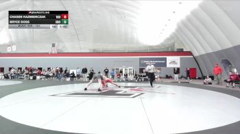 157 lbs Cons. Round 6 - Chasen Kazmierczak, Wabash vs Bryce Doss, Unattached UIndy