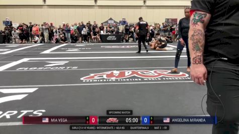 Mia Vega vs Angelina Miranda 2025 ADCC Orlando Open/Youth Trials