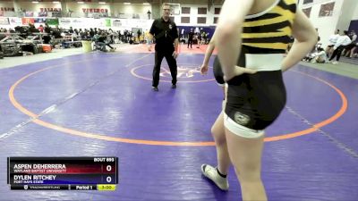 138 lbs Cons. Round 5 - Aspen DeHerrera, Wayland Baptist University vs Dylen Ritchey, Fort Hays State