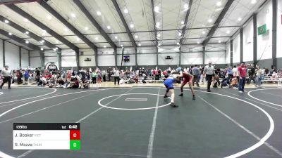 138 lbs Consolation - Jason Booker, Victory Wrestling-Central WA vs Riley Mazza, Thunder Mountain WC