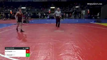 106 lbs Consi Of 8 #2 - Brady Precht, Terminator Wrestling Academy vs Ty Scorpil, DC Elite - Coufal