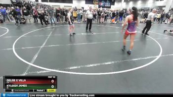 144 lbs Champ. Round 1 - Delise E Villa, CA vs Kyleigh James, IA