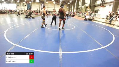 220 lbs Consi Of 16 #2 - Xavier Wilson, NC vs Benjahmin Wilcox, RI