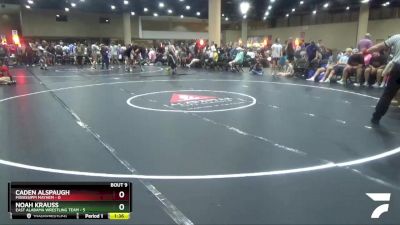 113 lbs Round 3 (6 Team) - Noah Krauss, East Alabama Wrestling Team vs Caden Alspaugh, Mississippi Mayhem