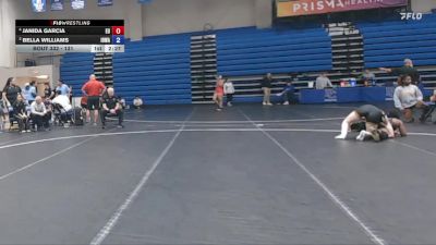 131 lbs 1st Place Match - Janida Garcia, Emmanuel University vs Bella Williams, Iowa