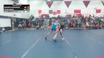 115 lbs 3rd Place Match - Elizabeth Martinazzi, River Ridge vs Chloe Gelvin, Adna (Girls)