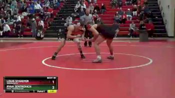 175 lbs Quarterfinal - Ryan Zentkovich, Mass. Washington vs Louis Schaefer, Wadsworth