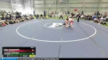 94 lbs Placement Matches (8 Team) - Kole Davidheiser, Pennsylvania Blue vs Dominic Bozanic, California