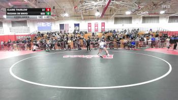 152 lbs Consolation - Claire Thurlow, Exeter vs Suzana De Brito, Merrimack
