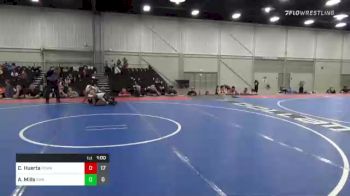 105 lbs Rr Rnd 5 - Cj Huerta, POWA 14U vs Antonio Mills, Roundtree Wrestling Academy 14U