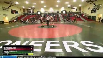 220 lbs Champ. Round 1 - Charles Payne, Okanogan vs Luke Jacobson, Cashmere