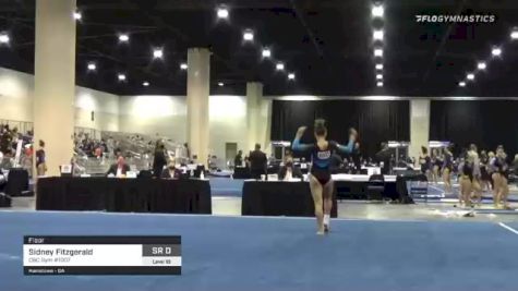 Sidney Fitzgerald - Floor, C&C Gym #1007 - 2021 USA Gymnastics Development Program National Championships