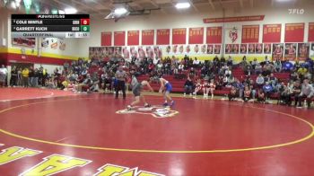 132 lbs Quarterfinal - Cole Mintle, Grinnell vs Garrett Kuch, Benton Community