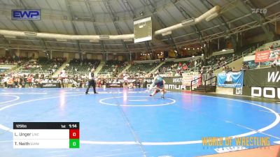 125 lbs Round Of 64 - Lincoln Unger, Lincoln Squires vs Trey Neith, Steel Valley Renegades