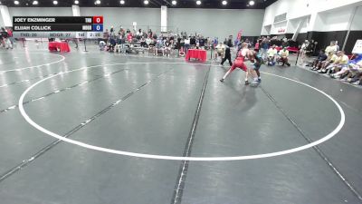 132 lbs Joey Enzminger, Team North Dakota vs Elijah Collick, Team Maryland