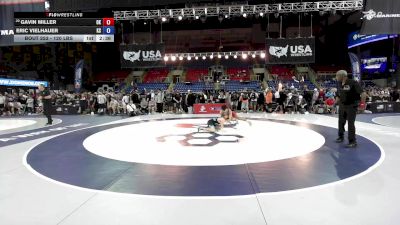 120 lbs Champ. Rd Of 128 - Gavin Miller, OK vs Eric Vielhauer, KS