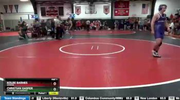 170 lbs Round 3 - Christian Gasper, Cedar Rapids Kennedy vs Kolbe Barnes, Keokuk