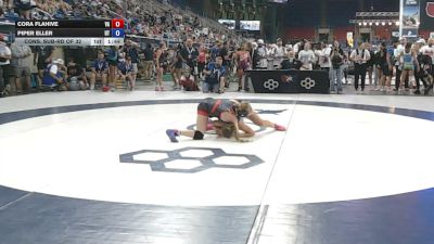 105 lbs Cons. Sub-rd Of 32 - Cora Flahive, Virginia vs Piper Eller, Utah