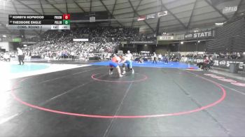 Boys 2A 215 lbs Cons. Round 2 - Korbyn Hopwood, Prosser vs Theodore Engle, Pullman