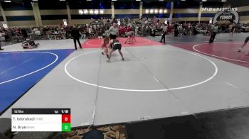 157 lbs Round Of 64 - Tariq Isterabadi, Yorba Linda HS vs Nathan Brye, Sham Squad