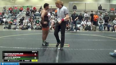 Round 2 (4 Team) - Jordan Hayes, Brighton Orange vs Braylen Meeuwsen, Lowell WC Red